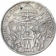 1 Piastra - Annibale Albani Sede Vacante obverse image