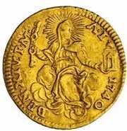 ½ Zecchino - Benedict XIV DEDIT PIGNVS obverse image