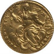 ½ Zecchino - Benedetto XIV REPENTE DE CAELO obverse image