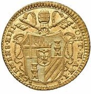 ½ Zecchino - Clement XIII obverse image