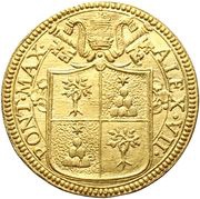 1 Doppia - Alexander VII obverse image