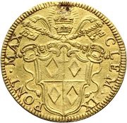 1 Doppia - Clement IX obverse image