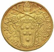 1 Doppia - Clement X obverse image