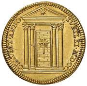 2 Scudi d'Oro - Clemente XI, Vatican City, 1700 reverse image