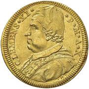 1 Doppia - Clement XI obverse image