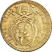 1 Doppia - Pio VII APOSTOLOR PRINCEPS - St. Peter obverse image
