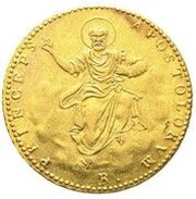 Doppia - Leo XII, Vatican City, 1823-1824 reverse image