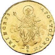 1 Doppia Sede Vacante, Vatican City, 1829 reverse image