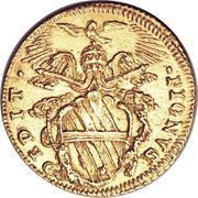 1 Zecchino - Clemente XII DEDIT PIGNVS obverse image