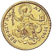 1 Zecchino - Benedict XIV obverse image