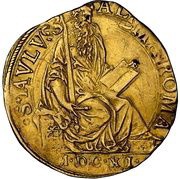 1 Quadrupla - Paul V, Vatican City, 1611 reverse image