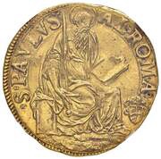 1 Quadrupla - Paul V, Vatican City, 1618 reverse image