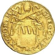 1 Quadrupla - Gregor XV obverse image