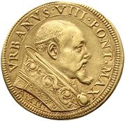 1 Quadrupla - Urban VIII obverse image