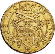 1 Quadrupla - Antonio Barberini Sede Vacante obverse image
