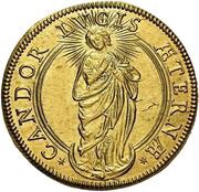 1 Quadrupla - Clement IX, Vatican City, 1667 reverse image