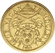 1 Quadrupla - Antonio Barberini Sede Vacante obverse image