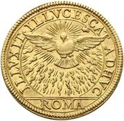 1 Quadrupla - Antonio Barberini Sede Vacante, Vatican City, 1669 reverse image