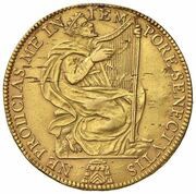 1 Quadrupla - Clement X, Vatican City, 1673 reverse image