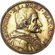 1 Quadrupla - Innocent XI obverse image