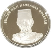 10 Sen - Hassanal Bolkiah 25 Years - Currency Board obverse image