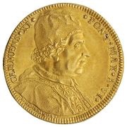 1 Quadrupla - Clement XI obverse image