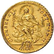 2 Zecchini - Clemente XII obverse image