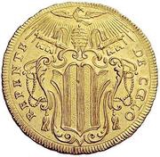 2 Zecchini - Benedict XIV, Vatican City, 1748 reverse image