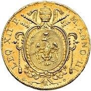 2 Zecchini - Leo XII obverse image