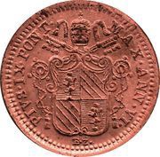 1 Quattrino - Pio IX obverse image