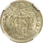 10 Baiocchi - Pio IX 800 Silver obverse image