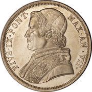 1 Scudo - Pius IX obverse image