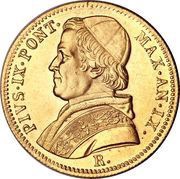 5 Scudi - Pio IX obverse image