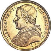 10 Scudi - Gregorio XVI obverse image
