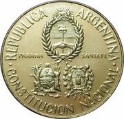 5 Pesos National Constitution Convention obverse image