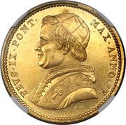 10 Scudi - Pio IX obverse image