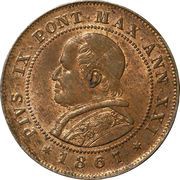 2 Soldi - Pius IX obverse image