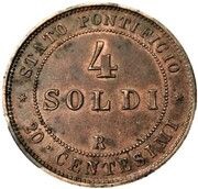 4 Soldi - Pius IX reverse image