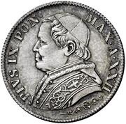 4 Soldi - Pius IX obverse image