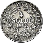 4 Soldi - Pius IX reverse image