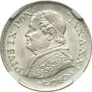 10 Soldi - Pius IX PON· MAX· obverse image