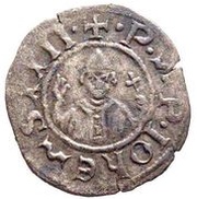 Denier - Jean XXII Parma obverse image