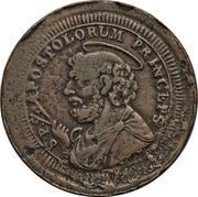 2½ Baiocchi - Pius VI, Vatican City, 1796-1797 reverse image