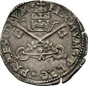½ Giulio - Adriano VI obverse image