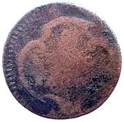 ½ Baiocco - Benedict XIV Value, Vatican City, 1740-1758 reverse image