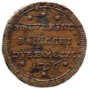 2½ Baiocchi - Pius VI obverse image