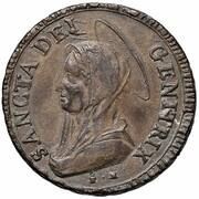 5 Baiocchi - Pius VI, Vatican City, 1797 reverse image