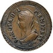 5 Baiocchi - Pius VI Terni, Vatican City, 1797 reverse image