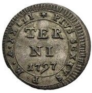 6 Baiocchi - Pius VI Terni obverse image