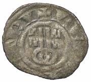 1 Denaro Paparino - Pietro di Montebruno Sede Vacante obverse image